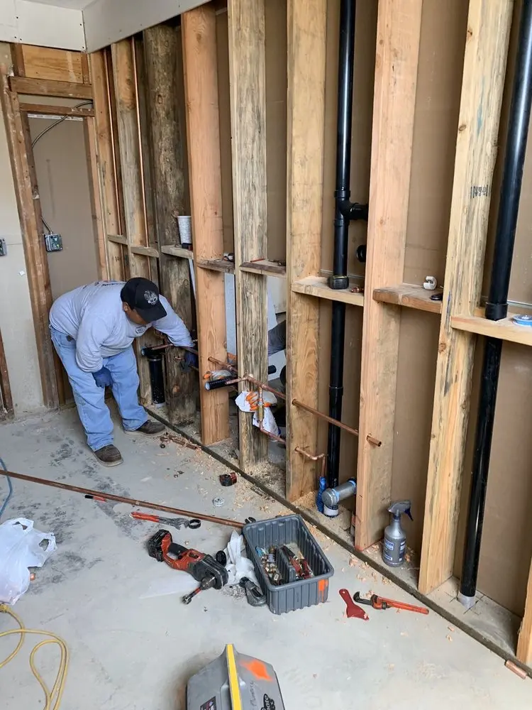 Commercial rough-in plumbing for Water Heater Replacement in Sand Lake
